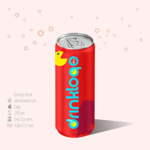 250 ml energy drink cola original premium aluminium can logo bevereges logo private label logo made in poland